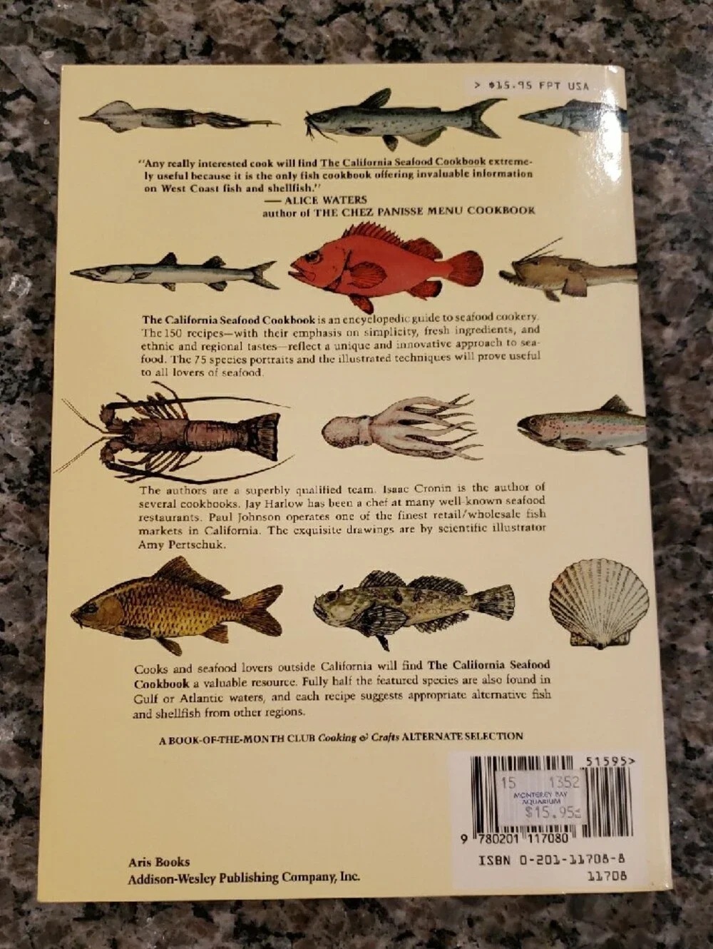 3/$20 The California Seafood Cookbook - Vintage